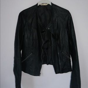 Abercrombie and Fitch Leather Jacket